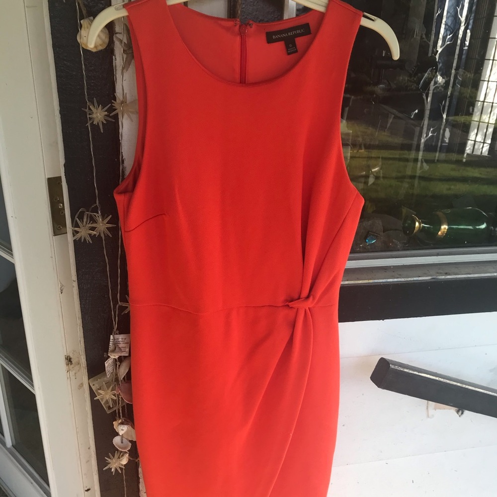 BANANA REPUBLIC size 6 Orange dress